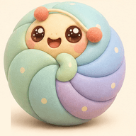 Rollie Pollie curled into a ball